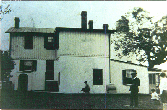 Back of keepers house