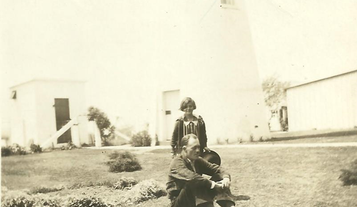 Front of tower