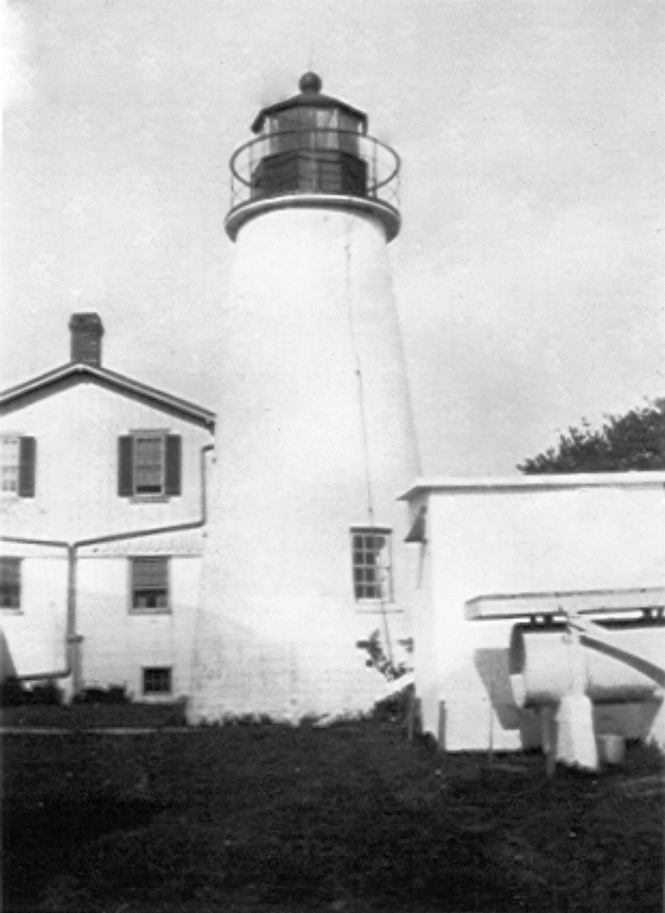 Side of house and tower